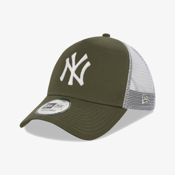 New Era Sapca New York Yankees Khaki A-Frame Trucker 