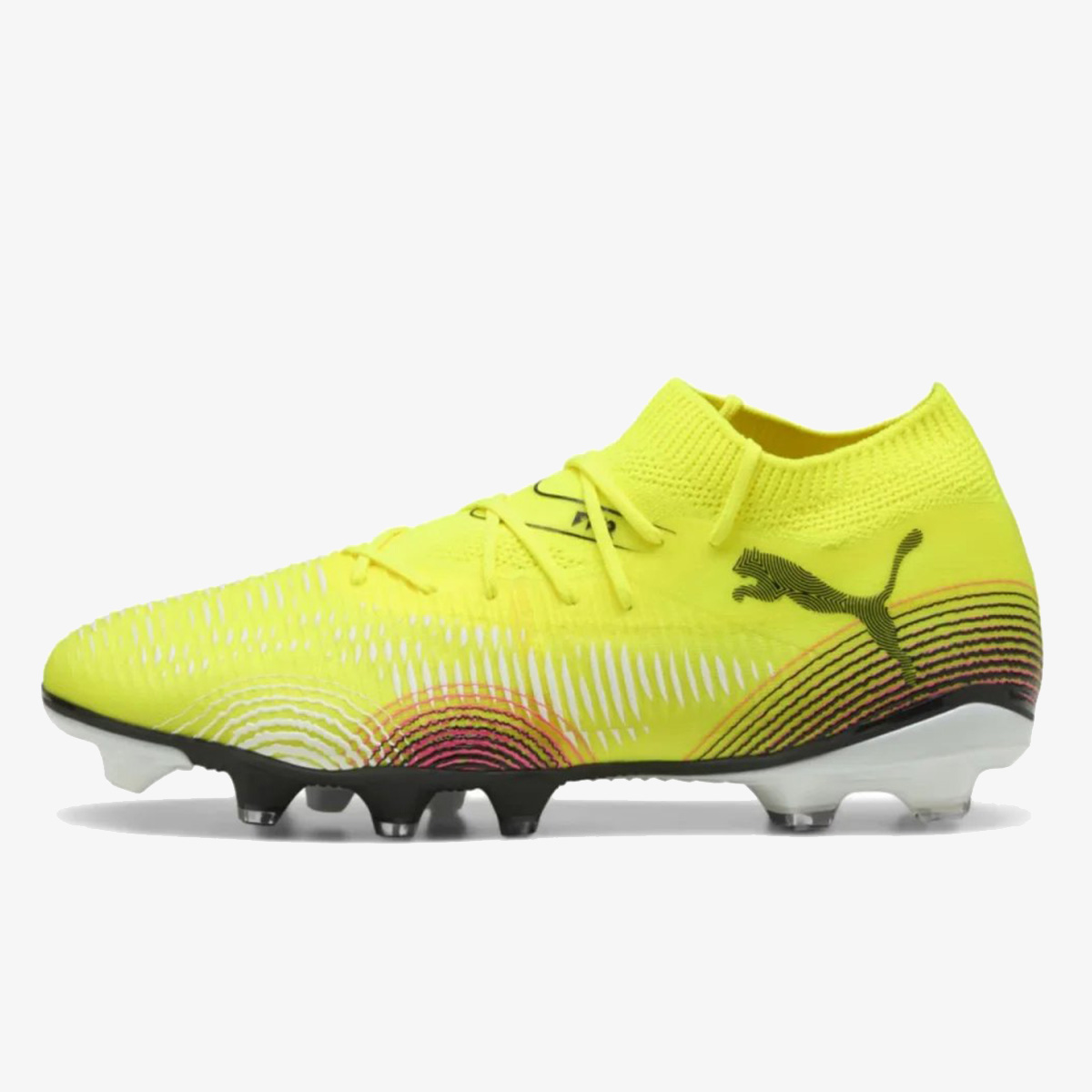 lintaman 蛍光イエロー シューズ EU42 US8 Puma Ghete de fotbal FUTURE 8 MATCH FG/AG Yellow Alert-PUMA B