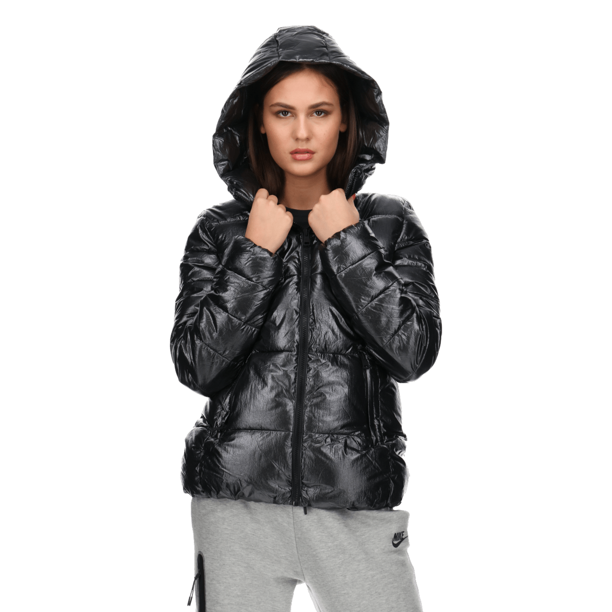 HOODED POLYFILLED JACKET Champion
