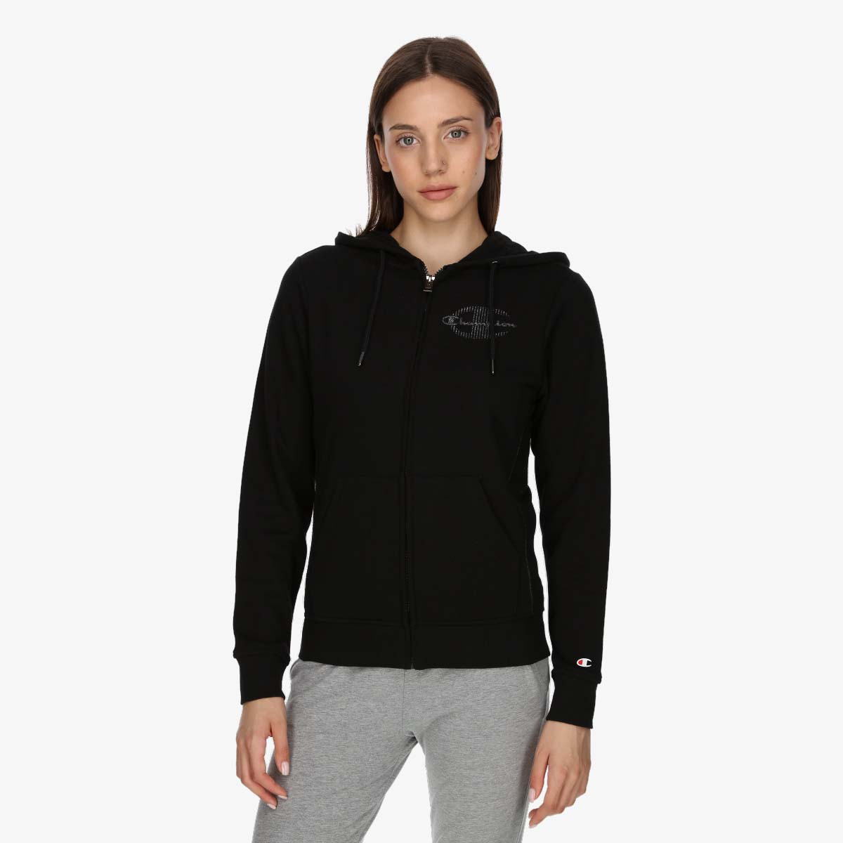 Champion Hanorac LADY CLASSICS FULL ZIP HOODY | SportVision Romania