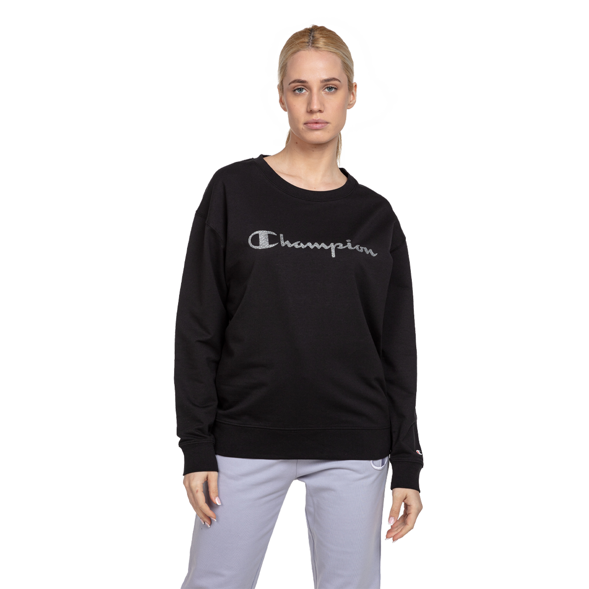 LADY SIMPLE CREWNECK CHAMPION imagine noua