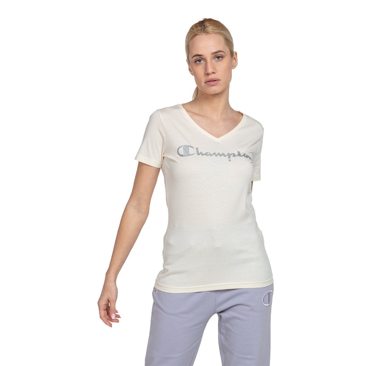 LADY CL. LABEL T-SHIRT Champion