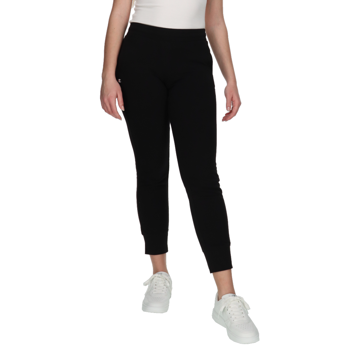LADY CL. LABEL RIB CUFF PANTS Champion