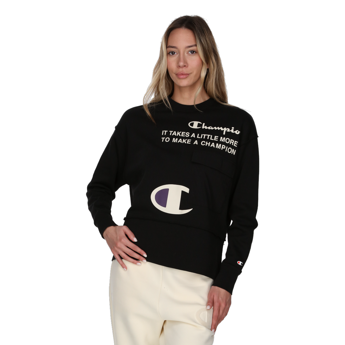 LADY ROCH INSP CREWNECK CHAMPION imagine noua