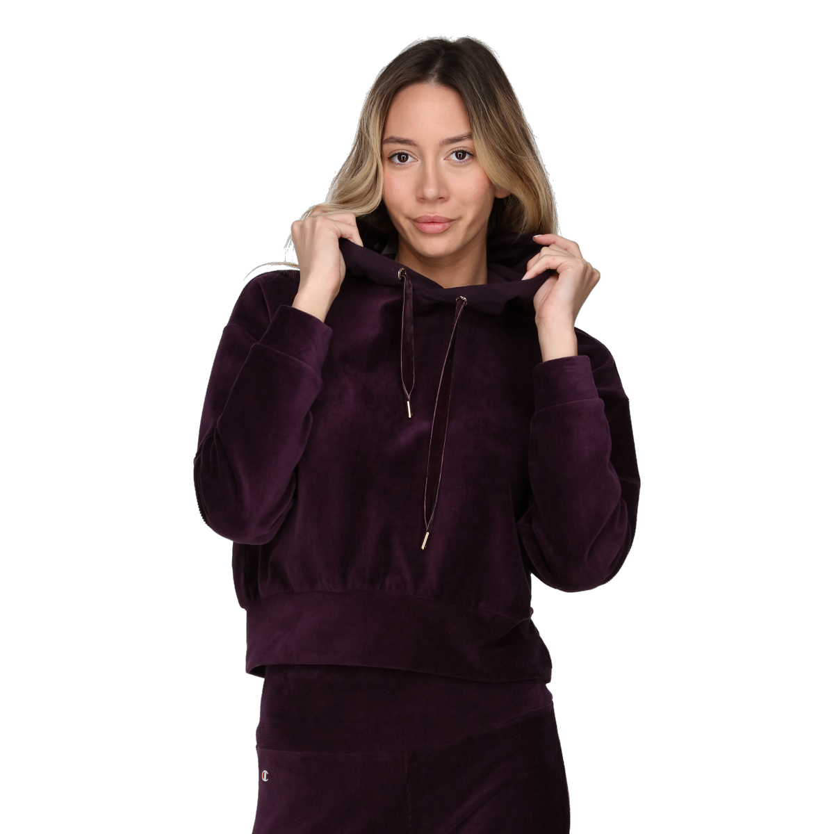 LADY VELOUR HOODY