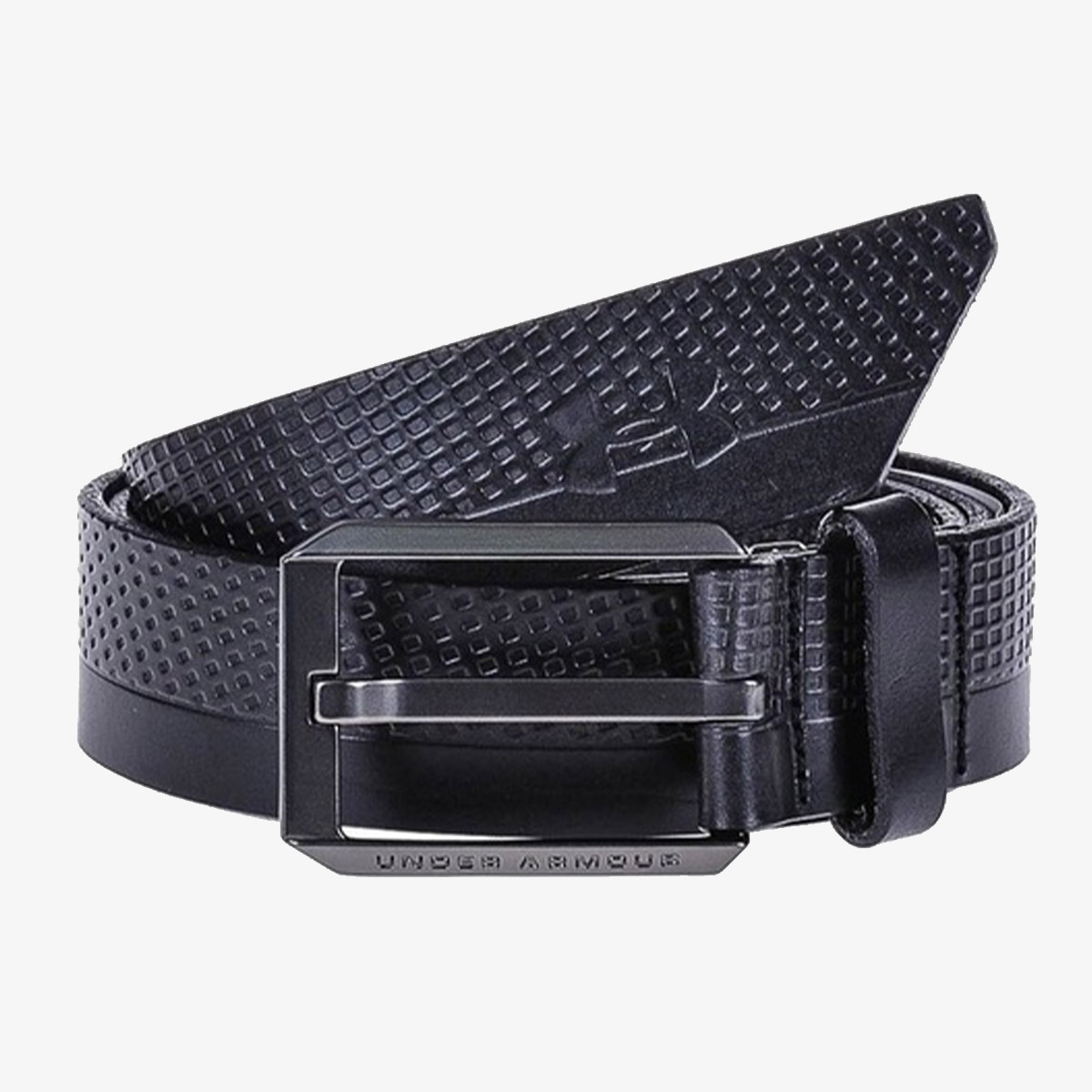 MEN LASER PERF LEATHER BELT Belt imagine noua