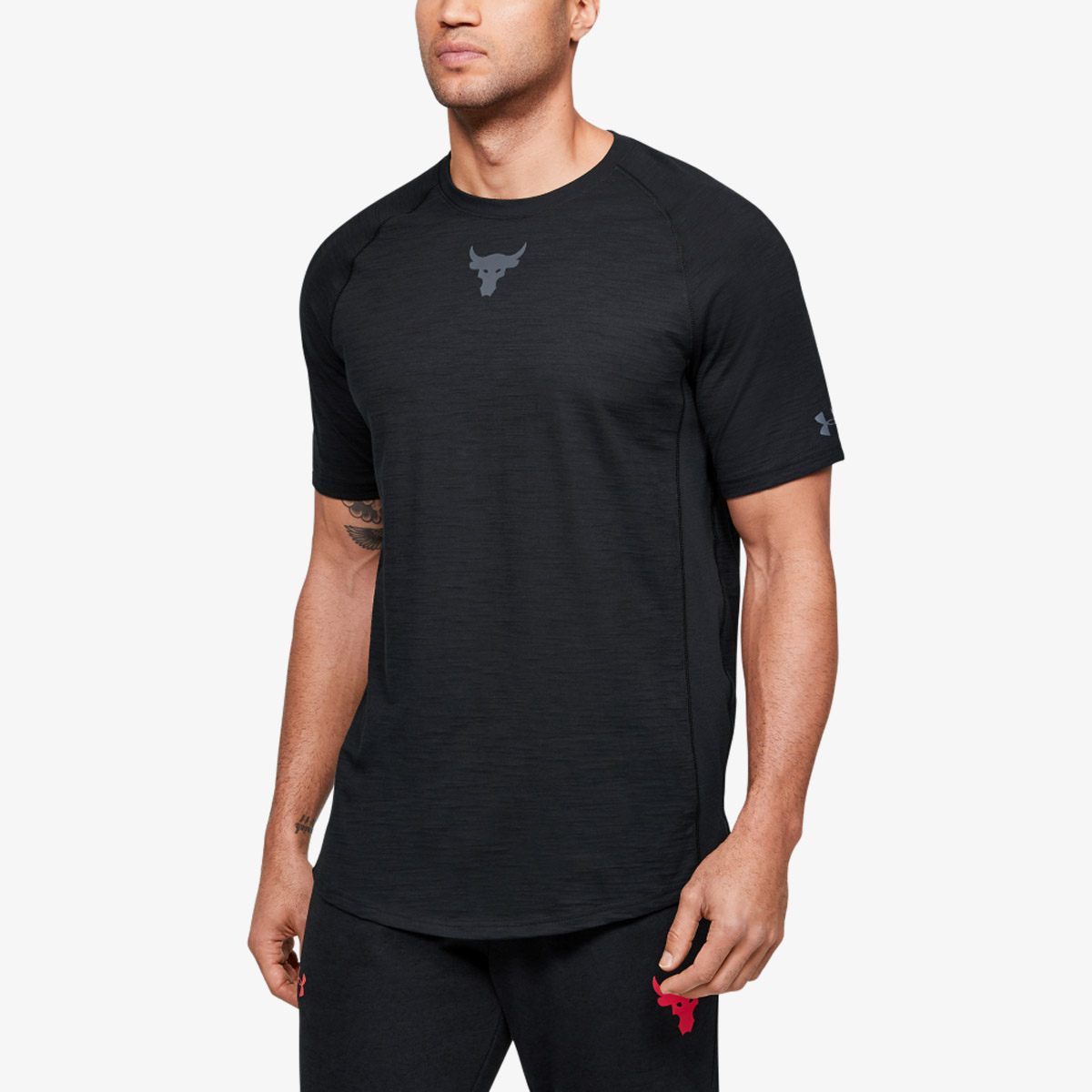 Heir Fine Saturate UNDER ARMOUR Tricou UNDER ARMOUR Tricou UA PROJECT ROCK CC SS | SportVision  Romania