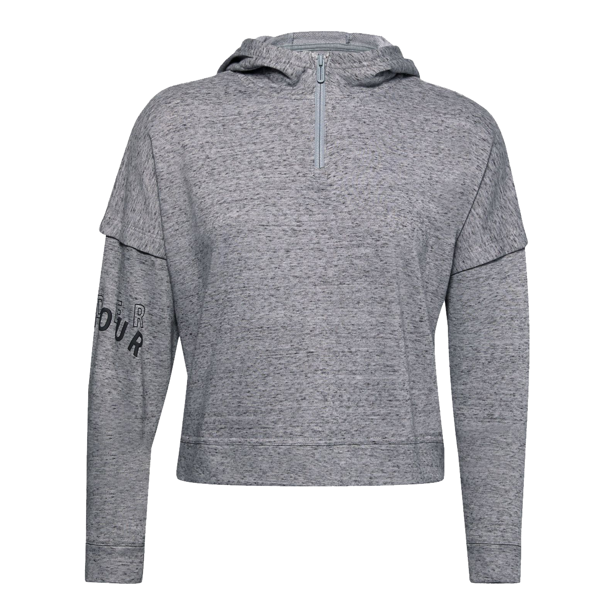 UA RIVAL TERRY 1/2 ZIP HOODIE 1-2 imagine La Oferta Online