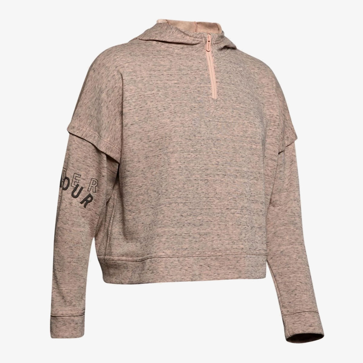 UA RIVAL TERRY 1/2 ZIP HOODIE 1-2 imagine La Oferta Online