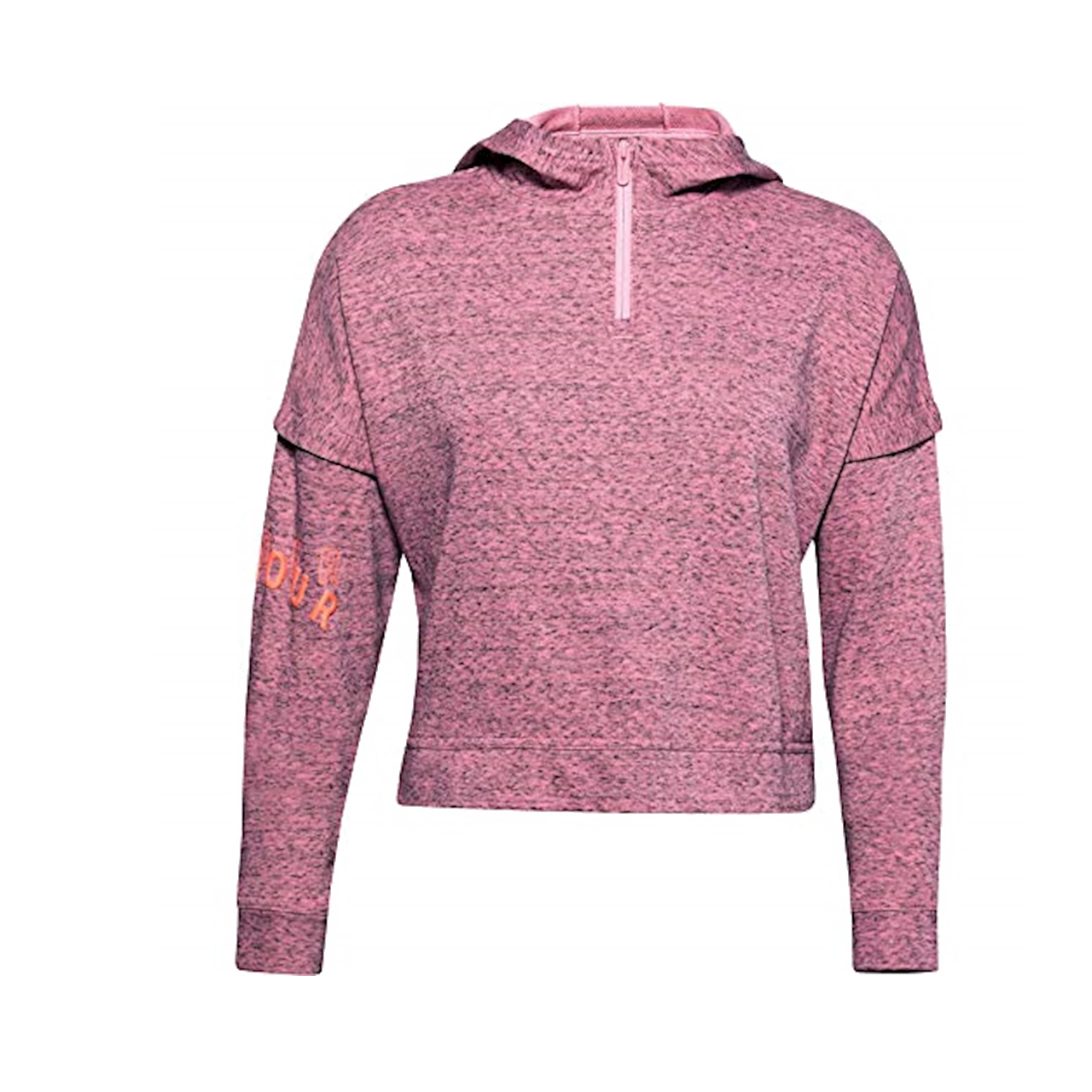 UA RIVAL TERRY 1/2 ZIP HOODIE 1-2 imagine La Oferta Online