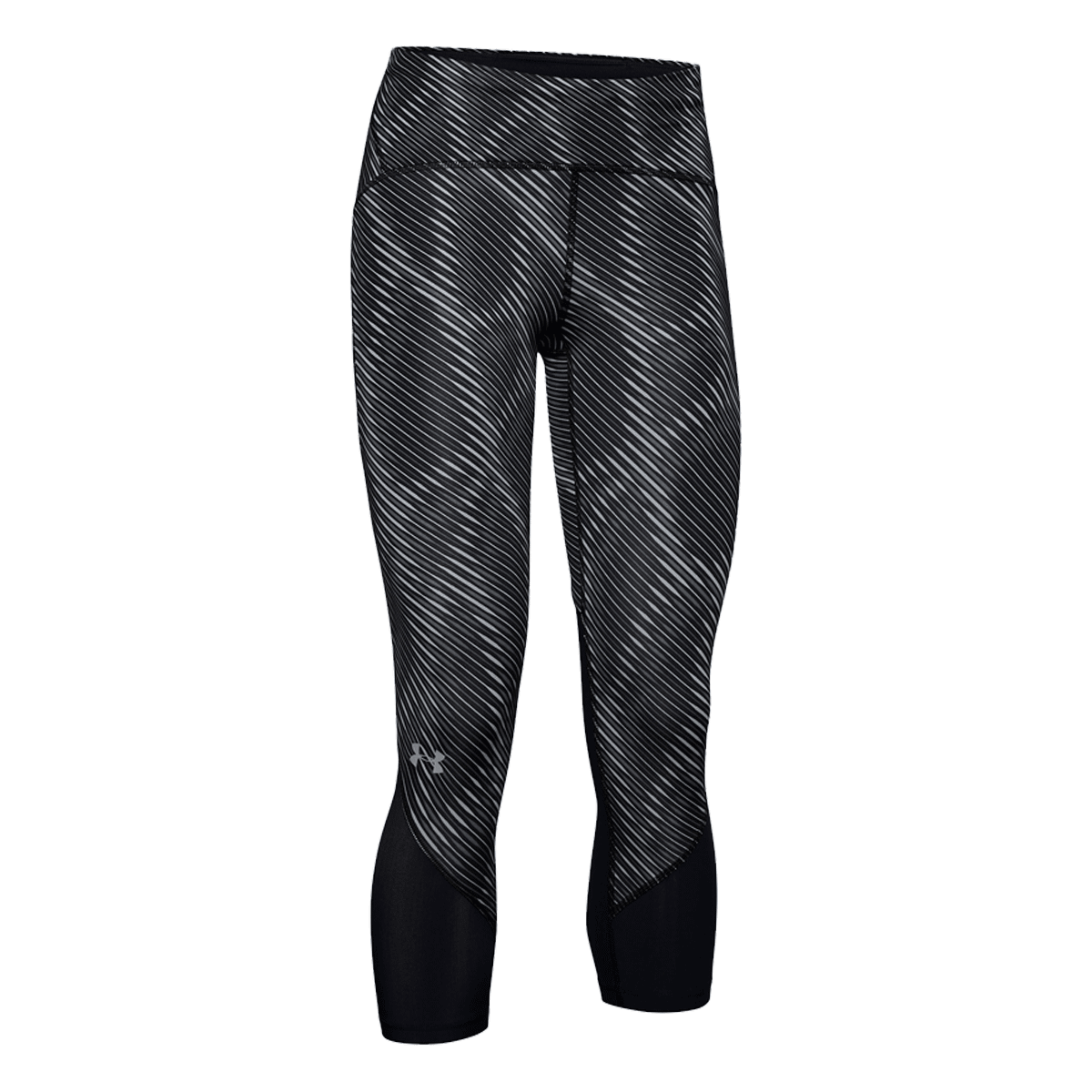 W UA Fly Fast HeatGear Printed Crop Colanți