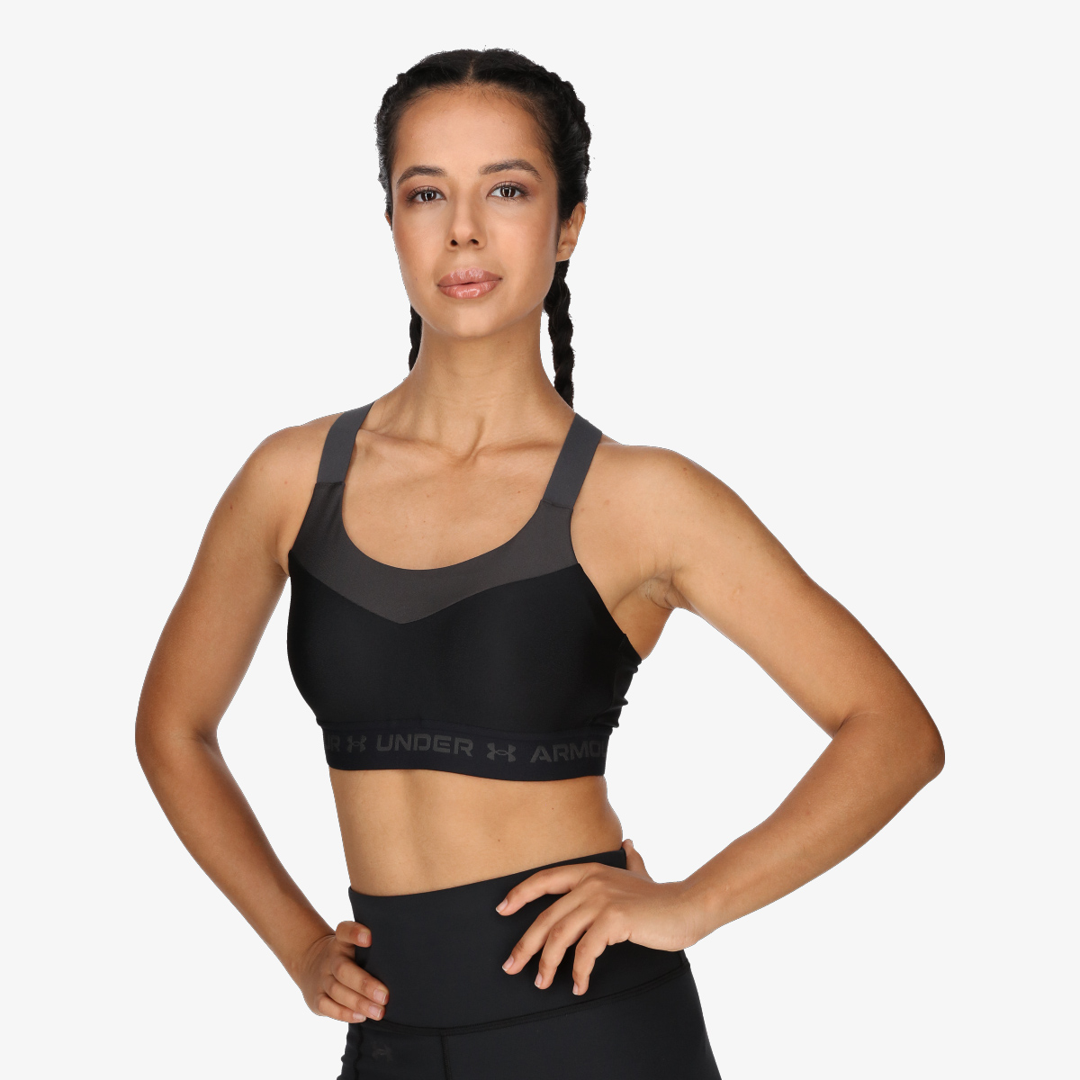 Armour high crossback bra