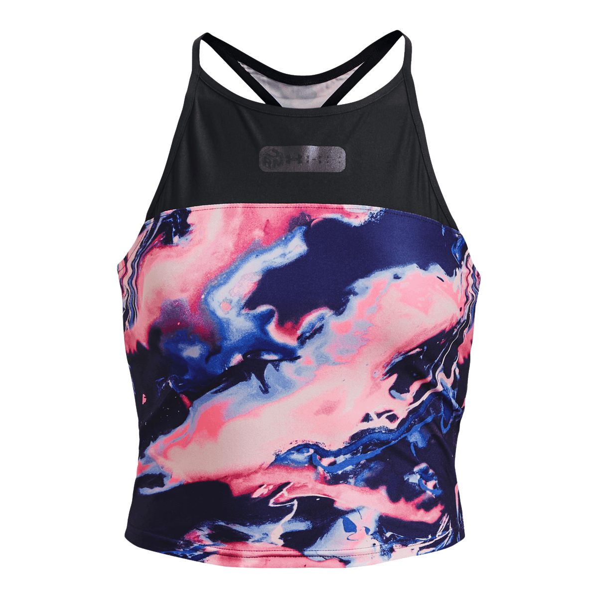 UA RUN ANYWHERE CROP TANK ANYWHERE