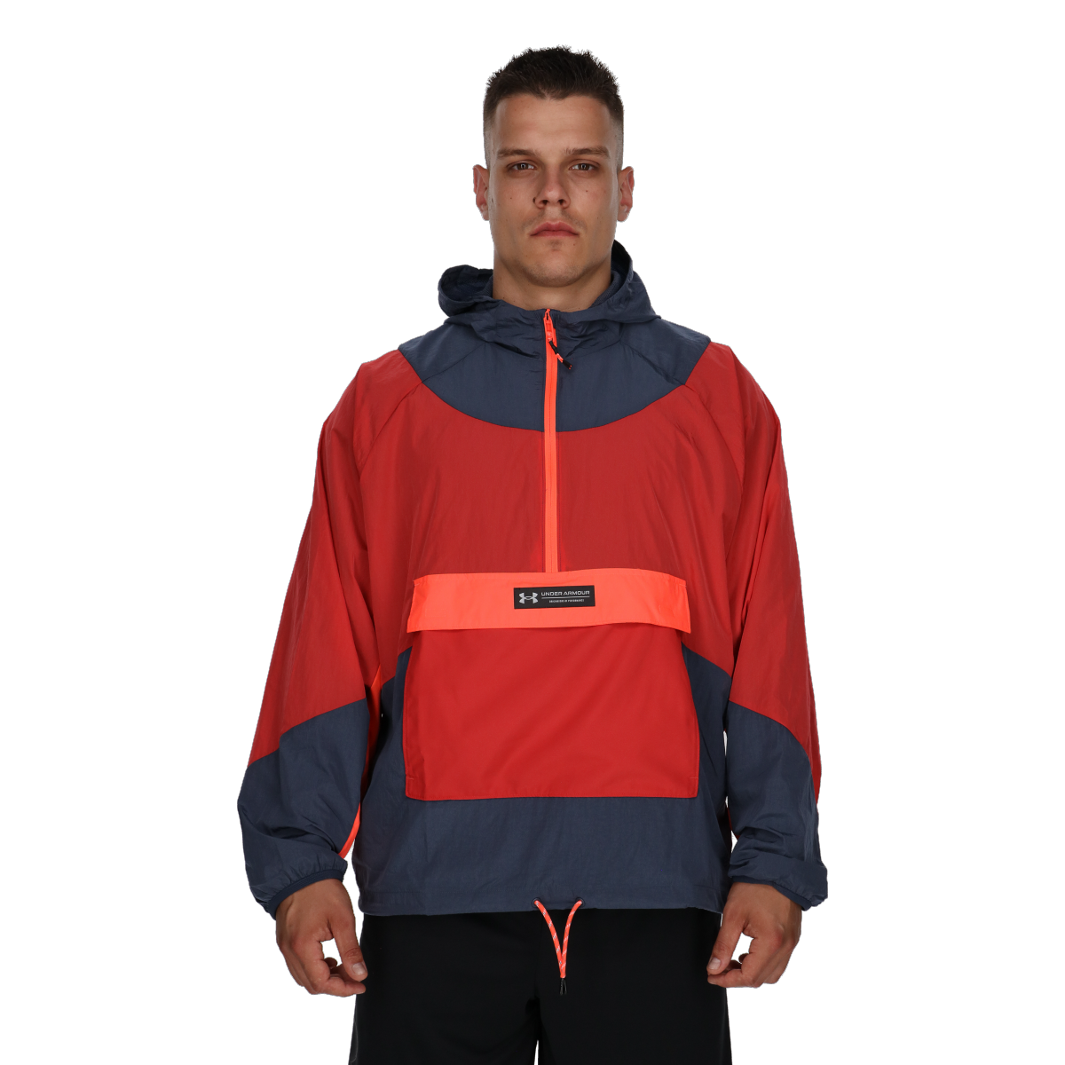 UA Rush Woven 1/2 Zip Anorak