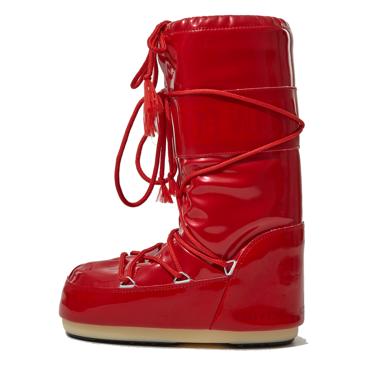 MOON BOOT ICON VINILE MET RED 35-47 35-47 imagine noua