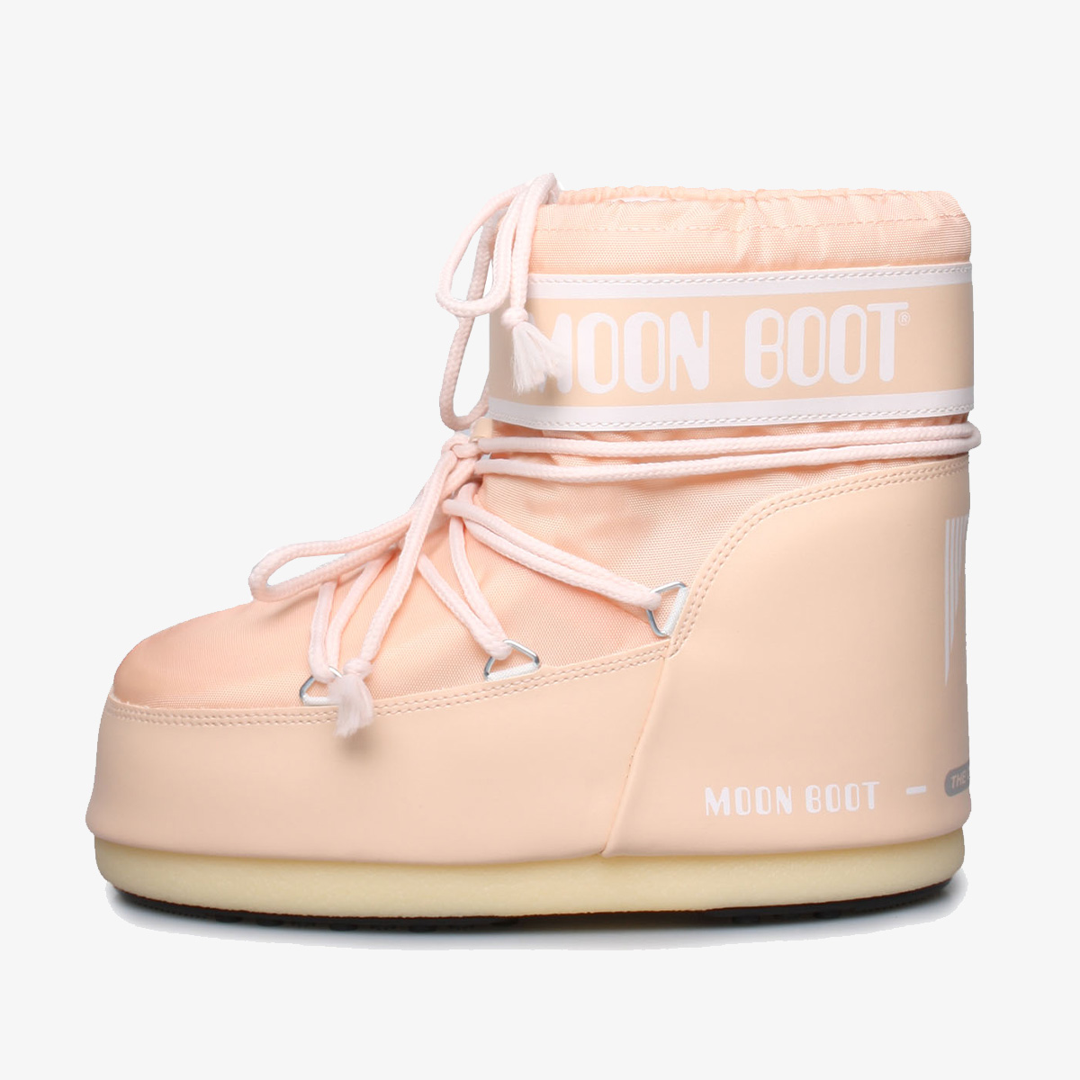 Moon Boot Ghete MOON BOOT ICON LOW NYLON BISQUE | SportVision Romania