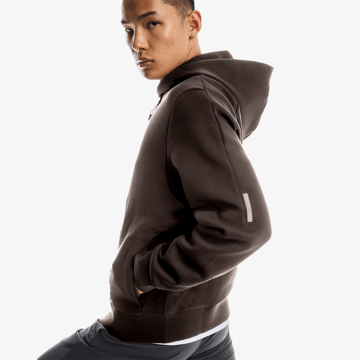 On Hanorac Focus Tech Zip Hoodie | SportVision Romania