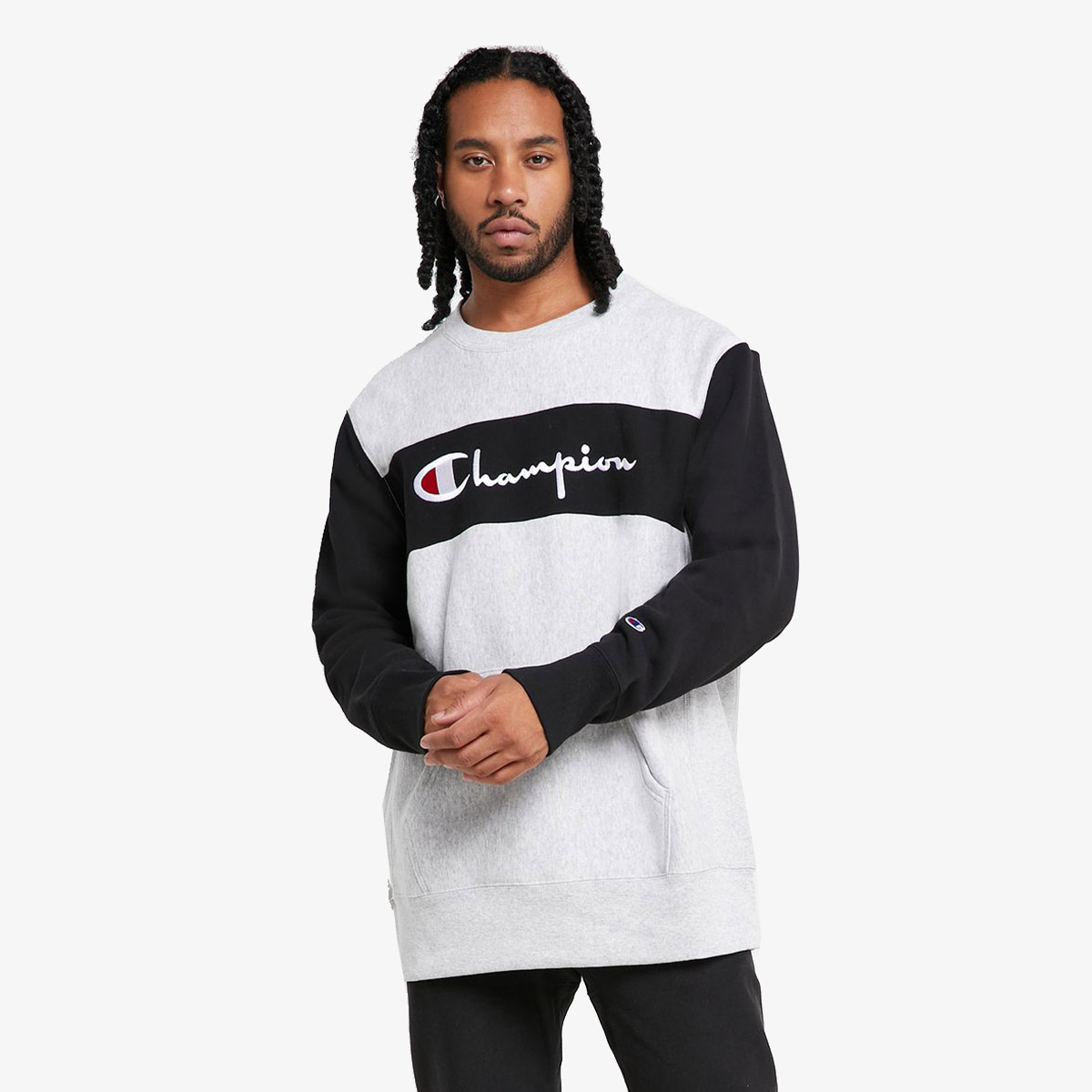 Crewneck Sweatshirt CHAMPION imagine noua
