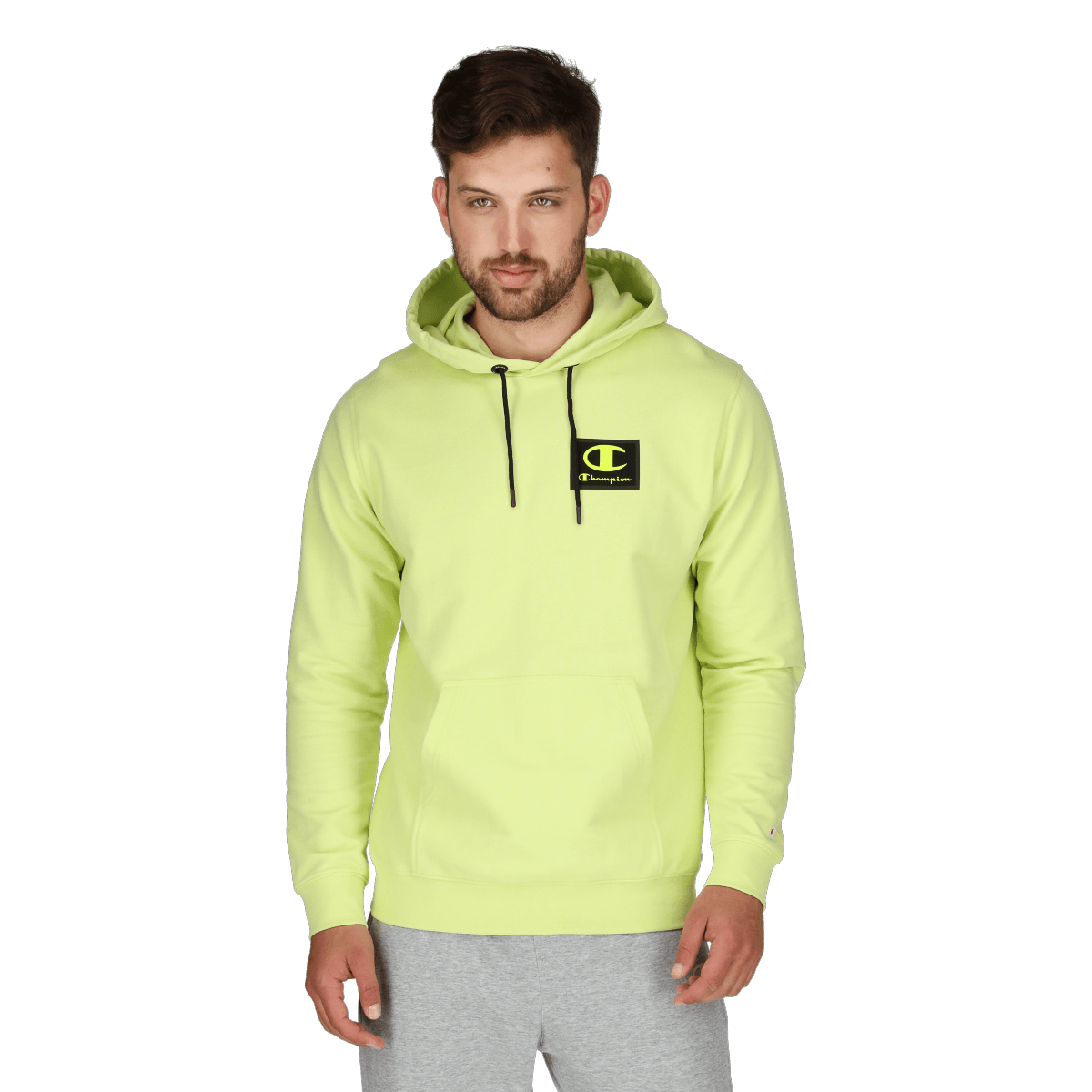 Rubber logo hoody