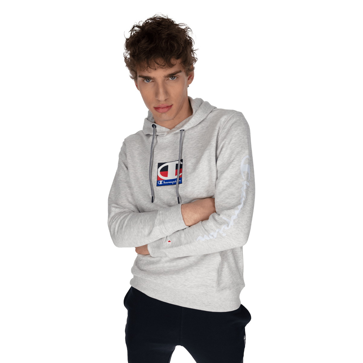 Color block hoody