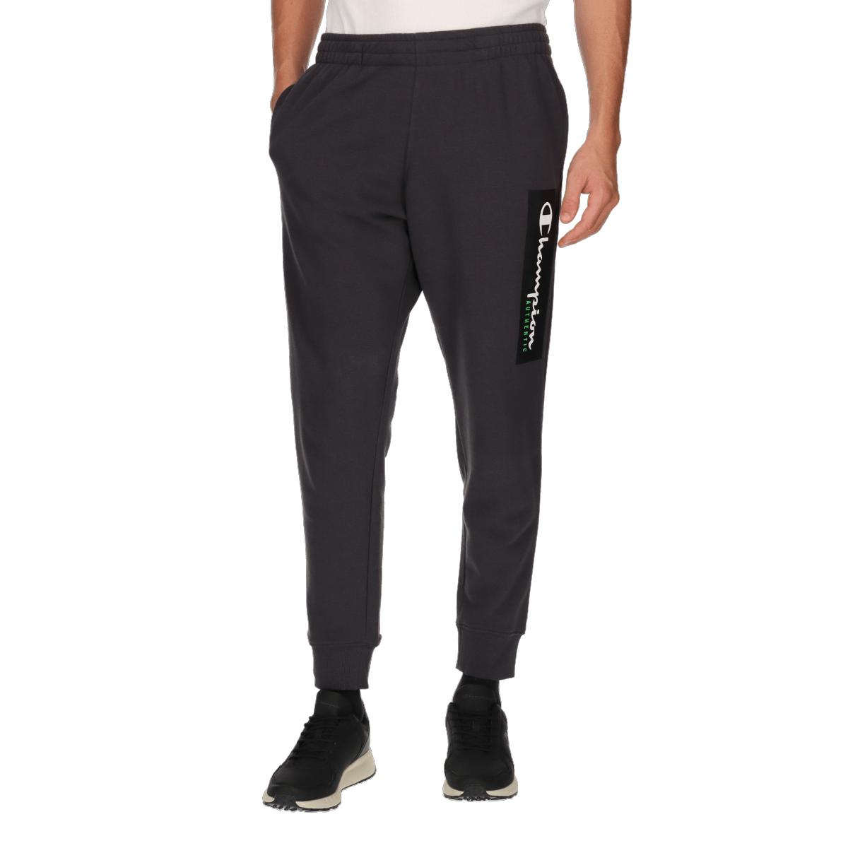 BIG LOGO RIB CUFF PANTS Big imagine noua