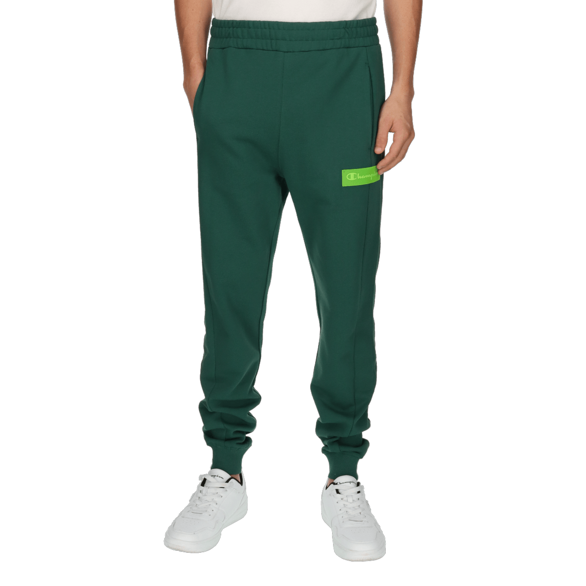 NEON RIB CUFF PANTS