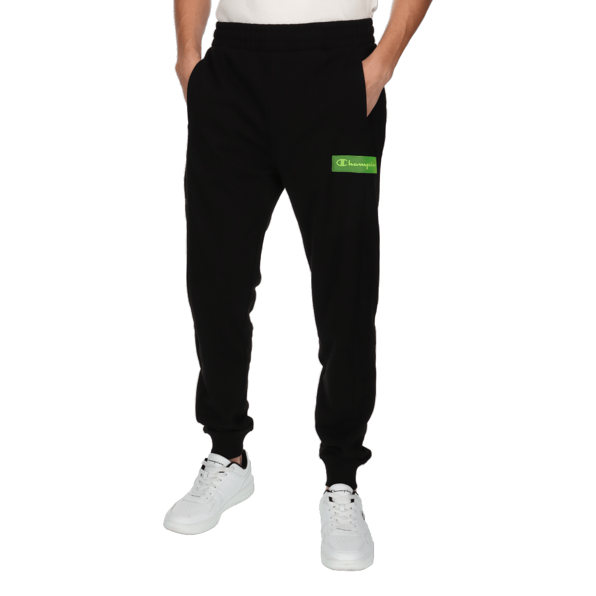 NEON RIB CUFF PANTS