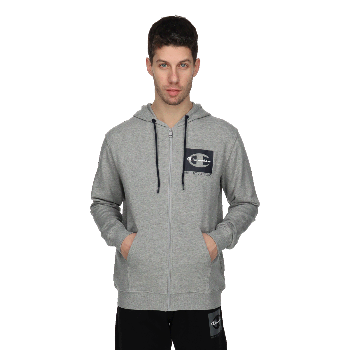 CLASSIC LABEL FULL ZIP HOODY CHAMPION imagine noua
