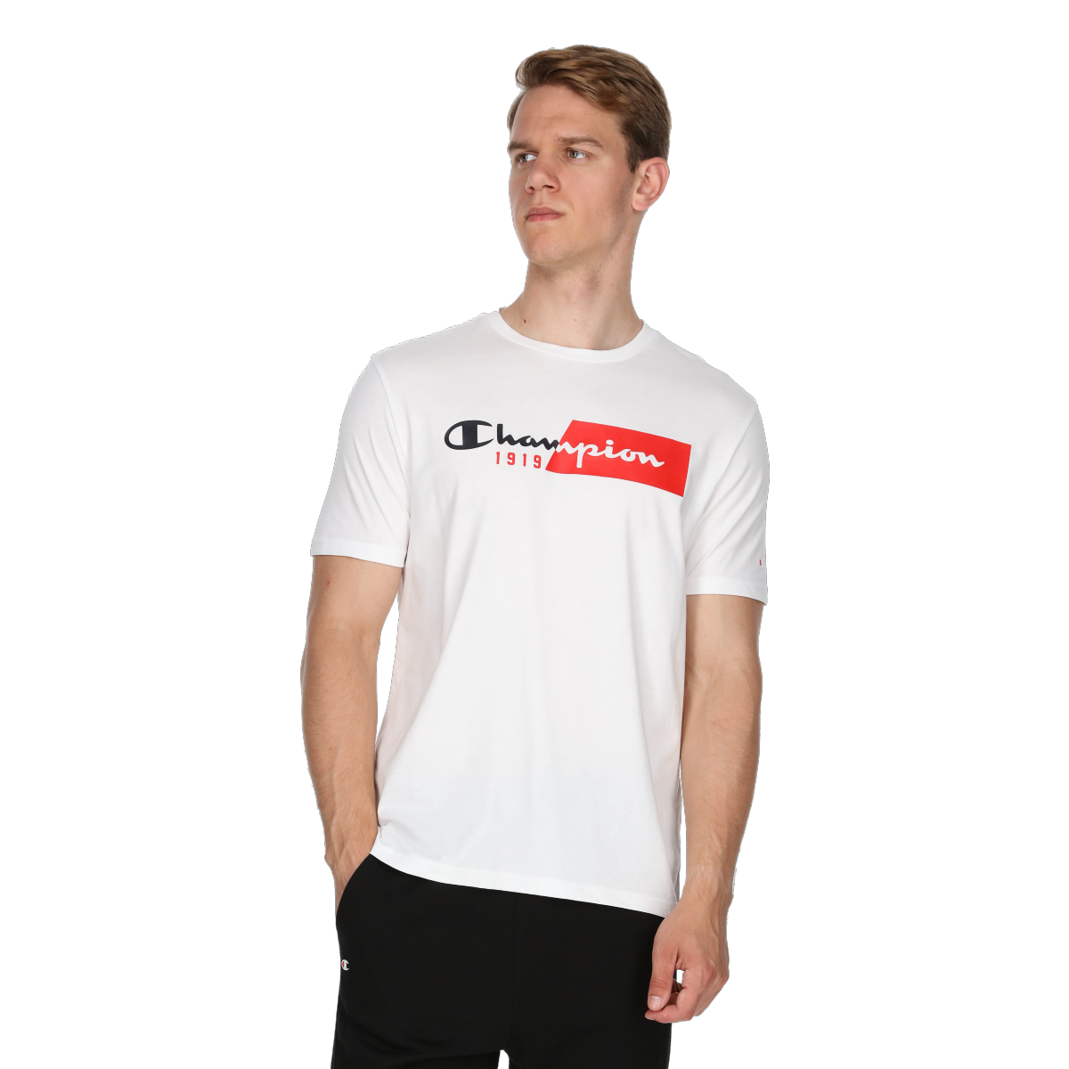 CLASSIC LABEL T-SHIRT CHAMPION imagine noua