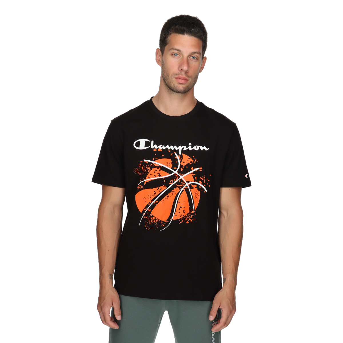 Basket fire ball t-shirt