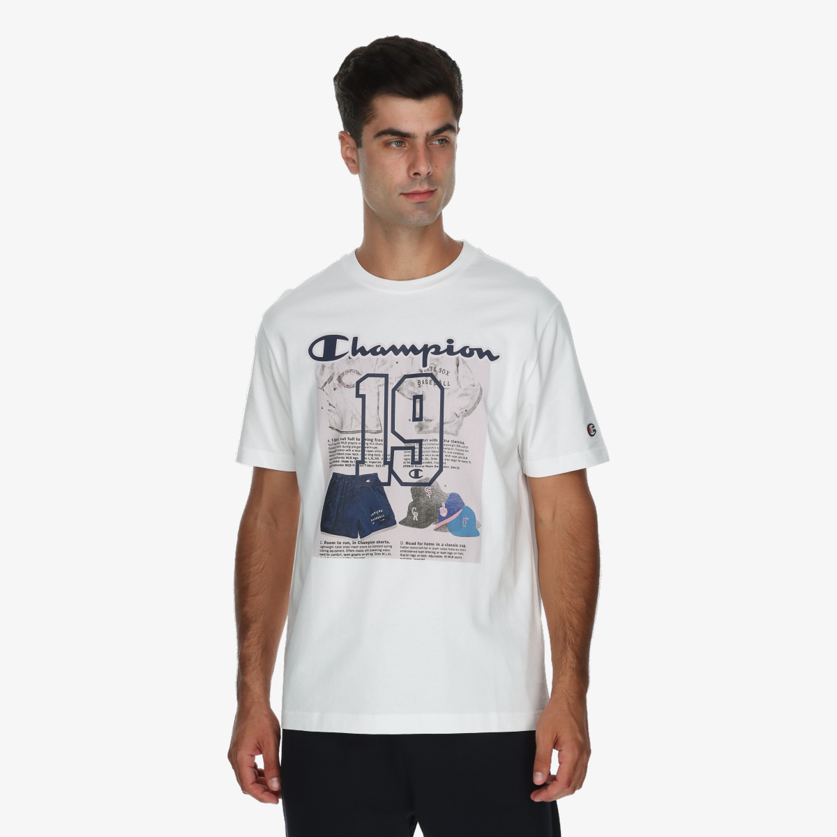 Champion Tricou Crewneck T-Shirt | SportVision Romania