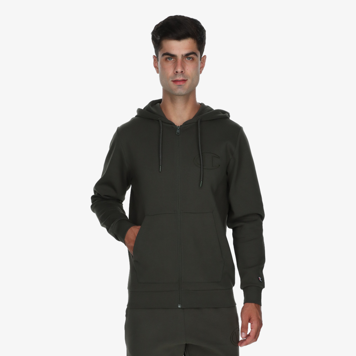 AQUNORÉ Hoodie Champion Hanorac Full Zip Hoodie Sweatshirt | SportVision Romania