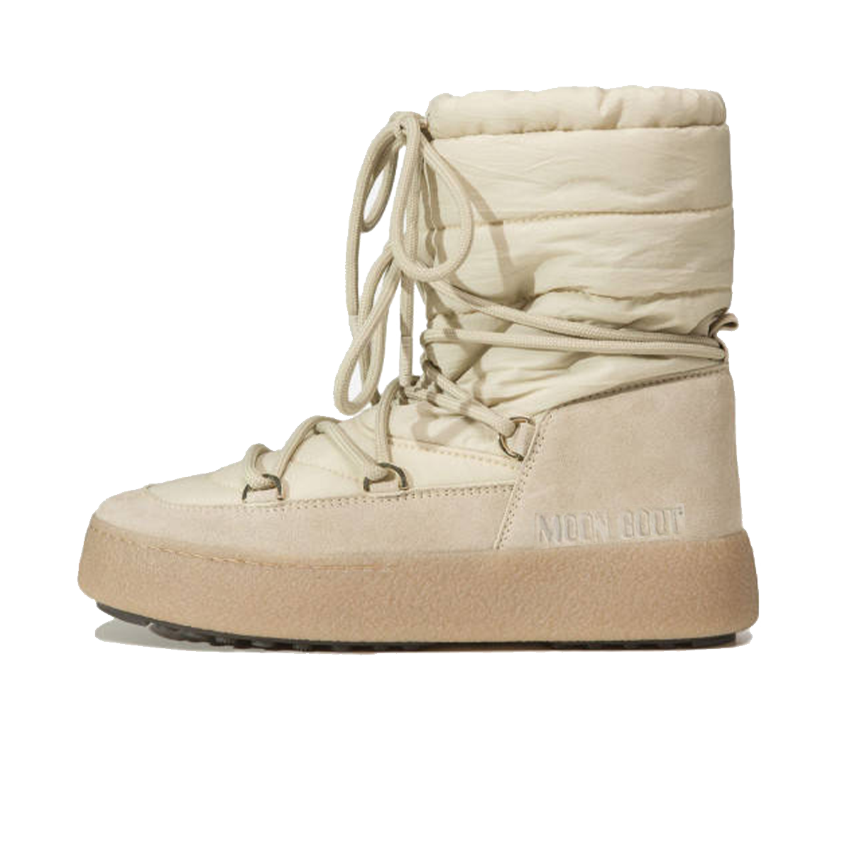 MOON BOOT LTRACK SUEDE NY SAND Boot imagine noua