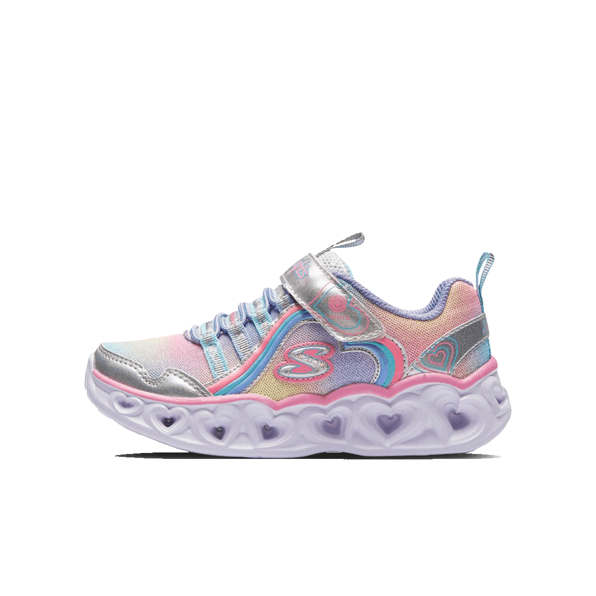 Heart lights - rainbow lux