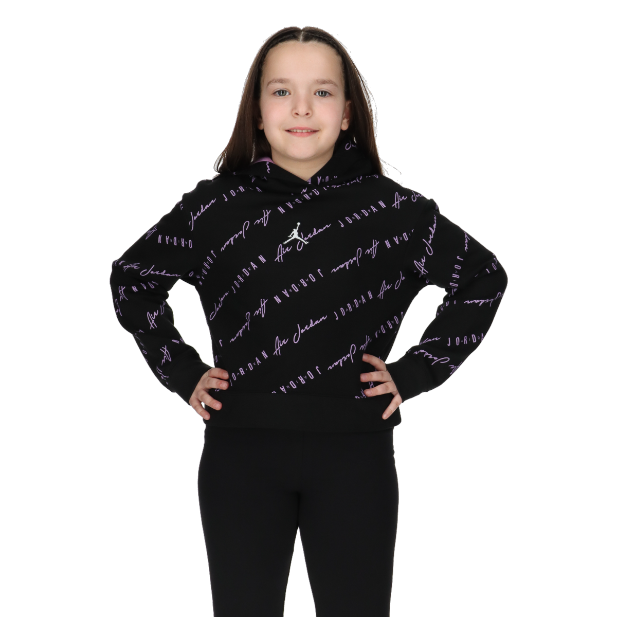 JDG ESSENTIALS AOP PULLOVER HO AOP
