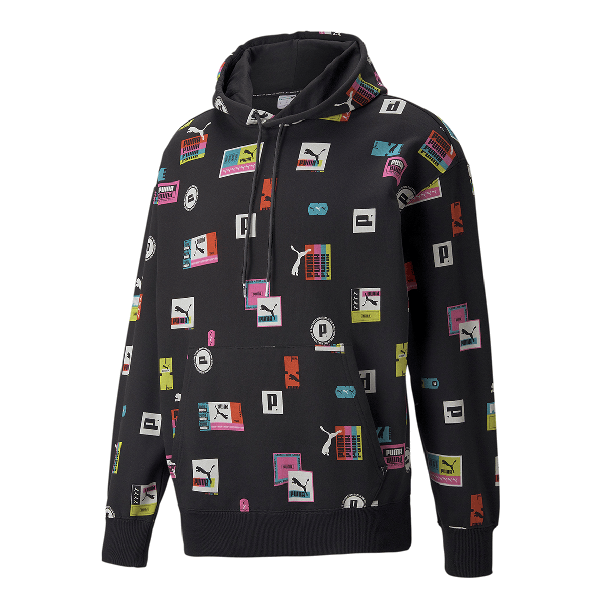 PUMA Brand Love AOP Hoodie TR AOP imagine noua