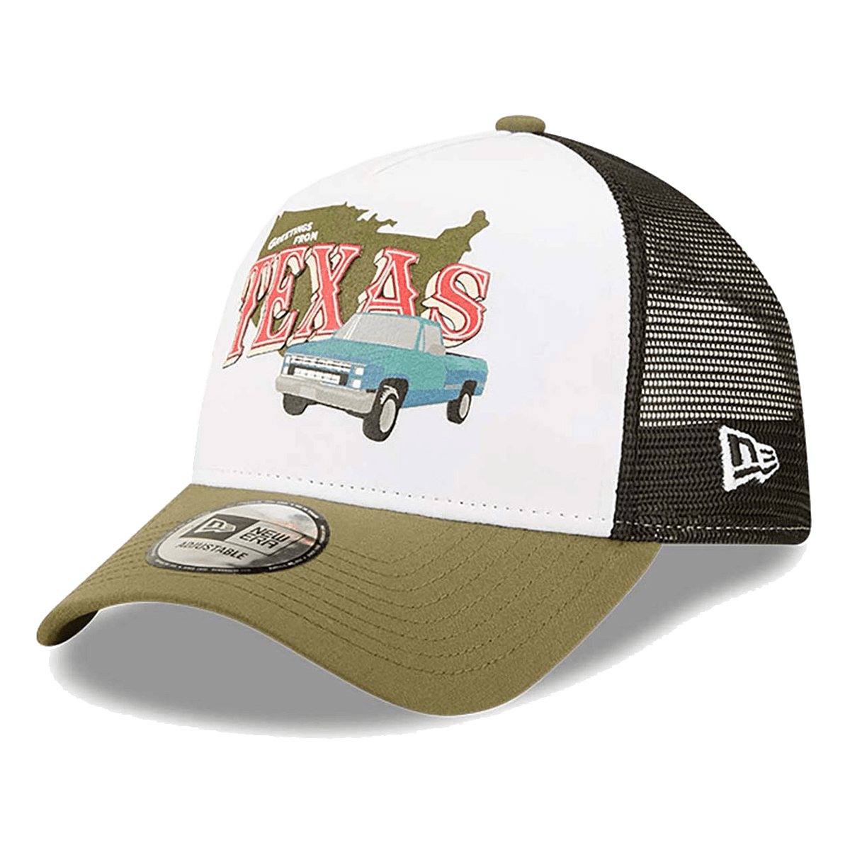 US STATE WORDMARK TRUCKER NEWERA NOV NEW ERA imagine noua