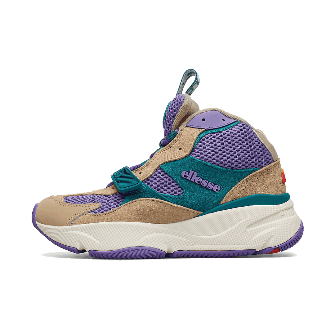 AURANO MID SUED AF LT KHK/DK TRQS/LT PUR AURANO