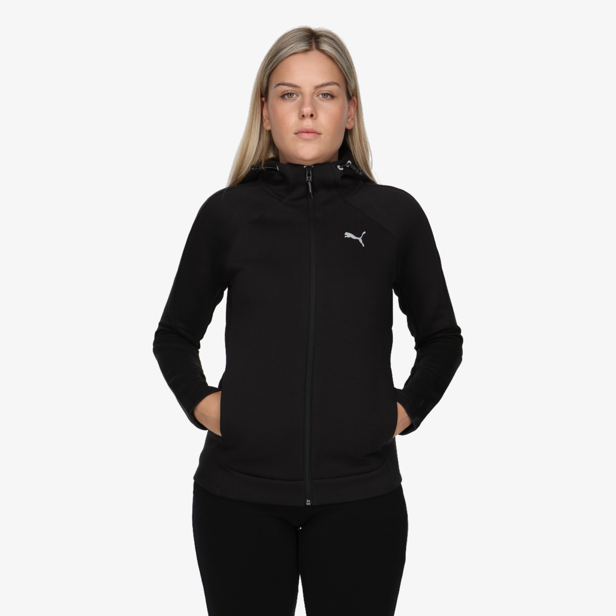 Puma Hanorac PUMA EVOSTRIPE Full-Zip Hoodie | SportVision Romania