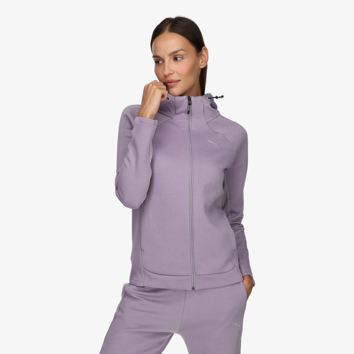 Puma Hanorac PUMA EVOSTRIPE Full-Zip Hoodie | SportVision Romania