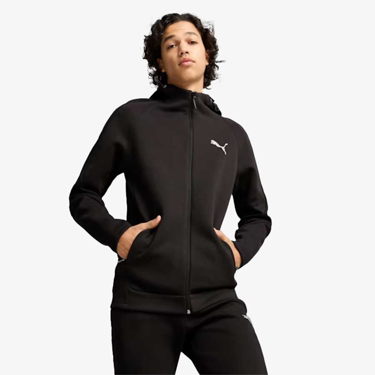 Puma Hanorac PUMA EVOSTRIPE Full-Zip Hoodie DK | SportVision Romania