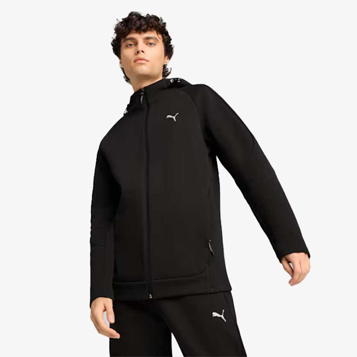 Puma Hanorac PUMA EVOSTRIPE Full-Zip Hoodie DK | SportVision Romania