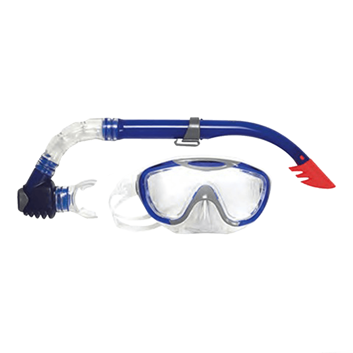 GLIDE MASK SNORKEL SET AU GREY/BLUE glide imagine 2022