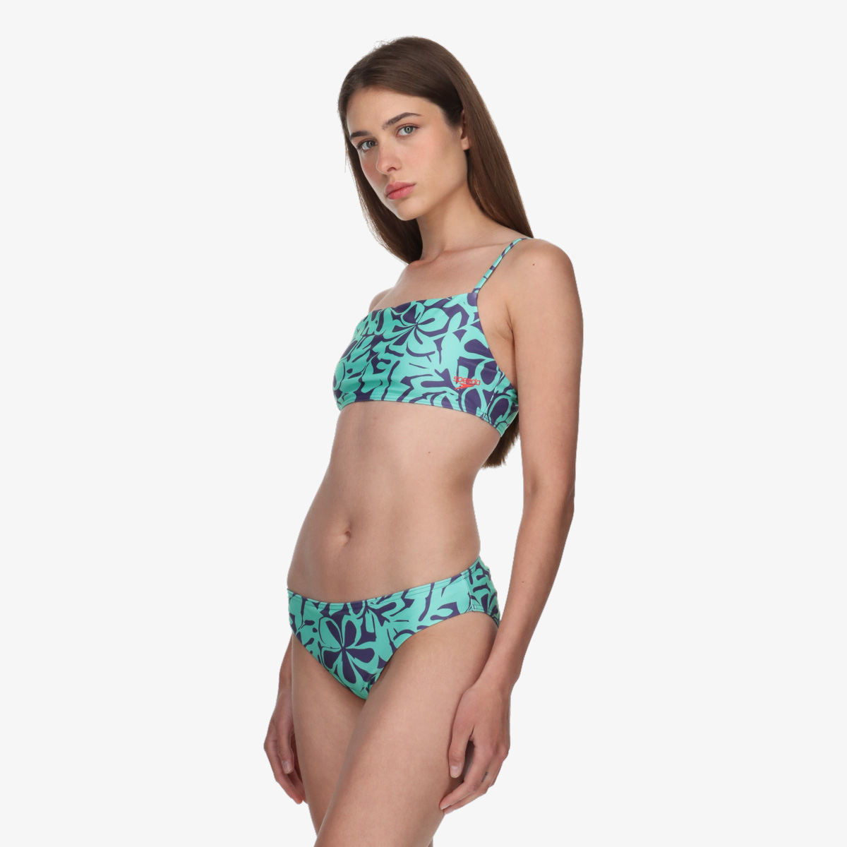 Speedo Costum baie (2 piese) Womens Printed Adjustable Thinstrap 2