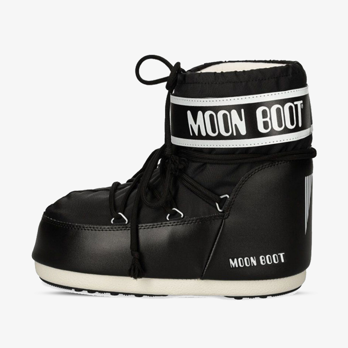 Moon Boot Ghete MB ICON LOW NYLON BLACK | SportVision Romania