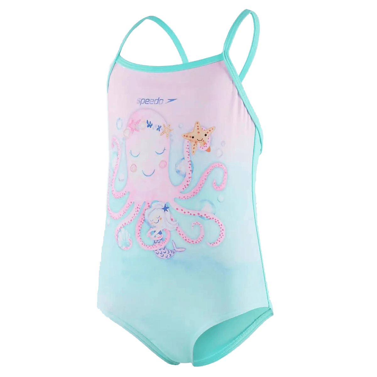 Digital Thinstrap Swimsuit baie