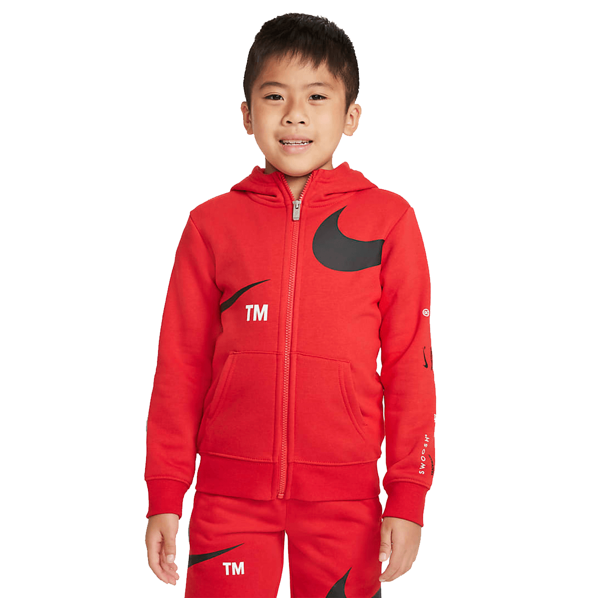 Nkb swoosh full zip hoodie