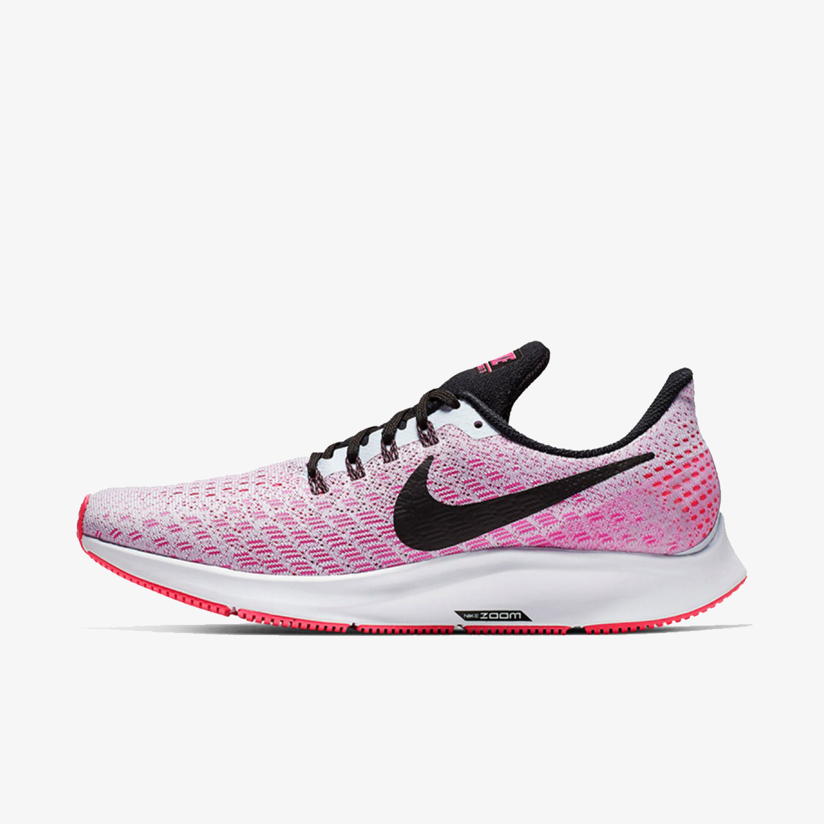 Women's zoom pegasus 35 turbo running shoes pink/lime sale
