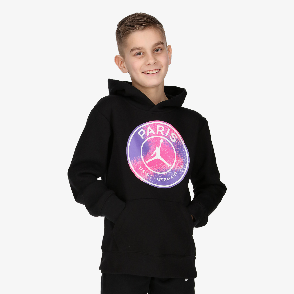 Nike Hanorac JDB JORDAN PSG FLEECE PO KIDS | SportVision Romania
