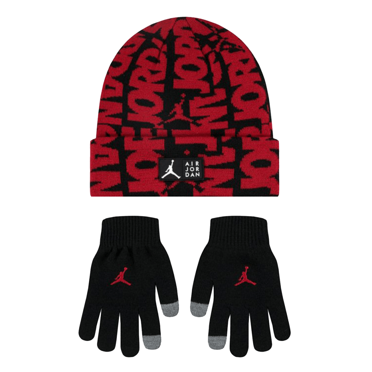 JAN AJ AOP BEANIE SET AOP